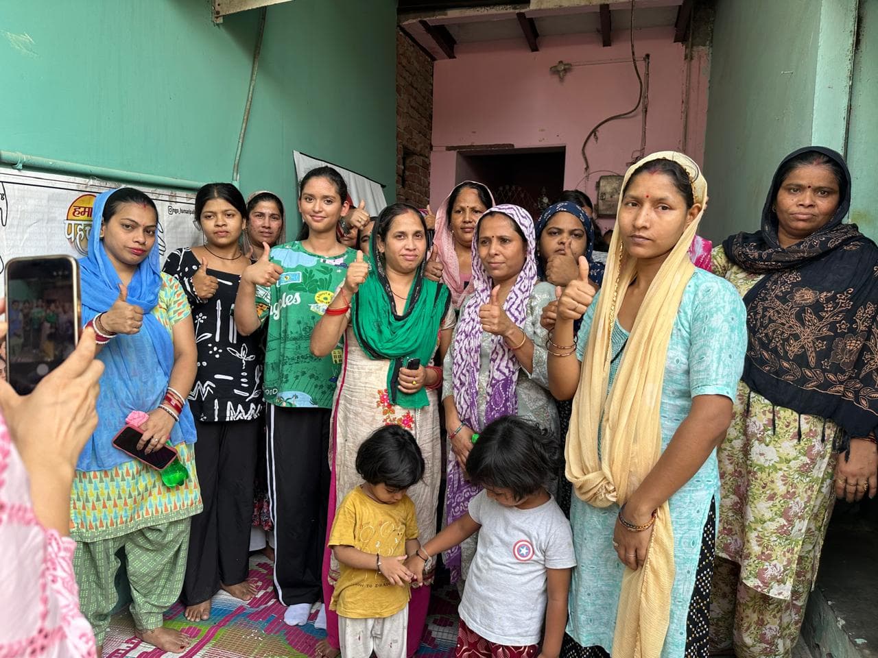 Community outreach and legal awareness session in Sector 8, Noida