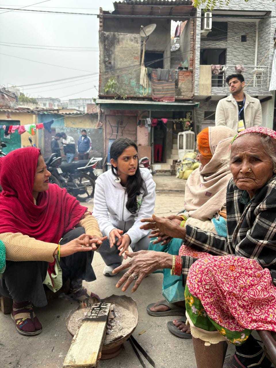 Story collection and field listening session with informed consent